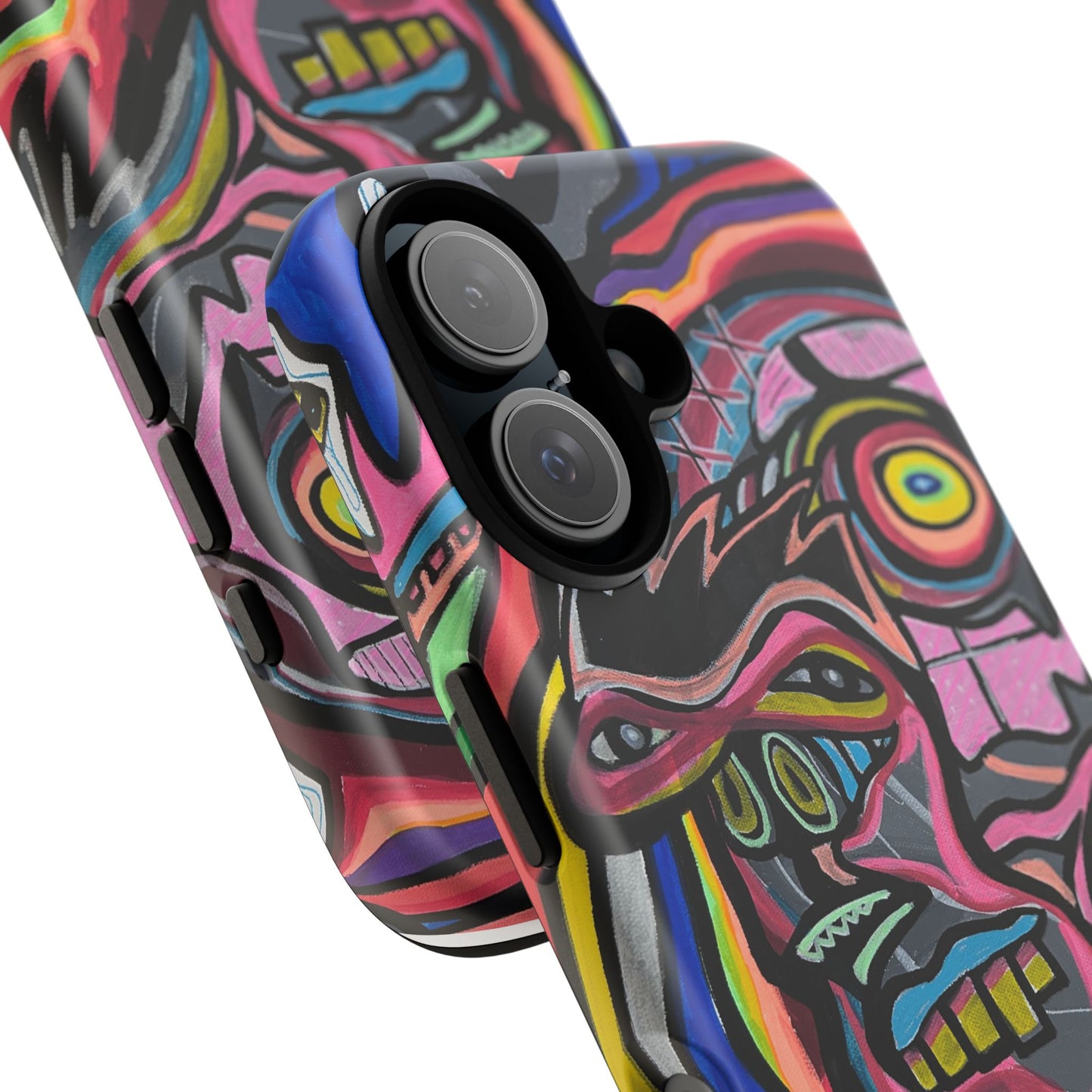 CRAZY Graffiti Phone Case — Colorful Street Art Protective Cover