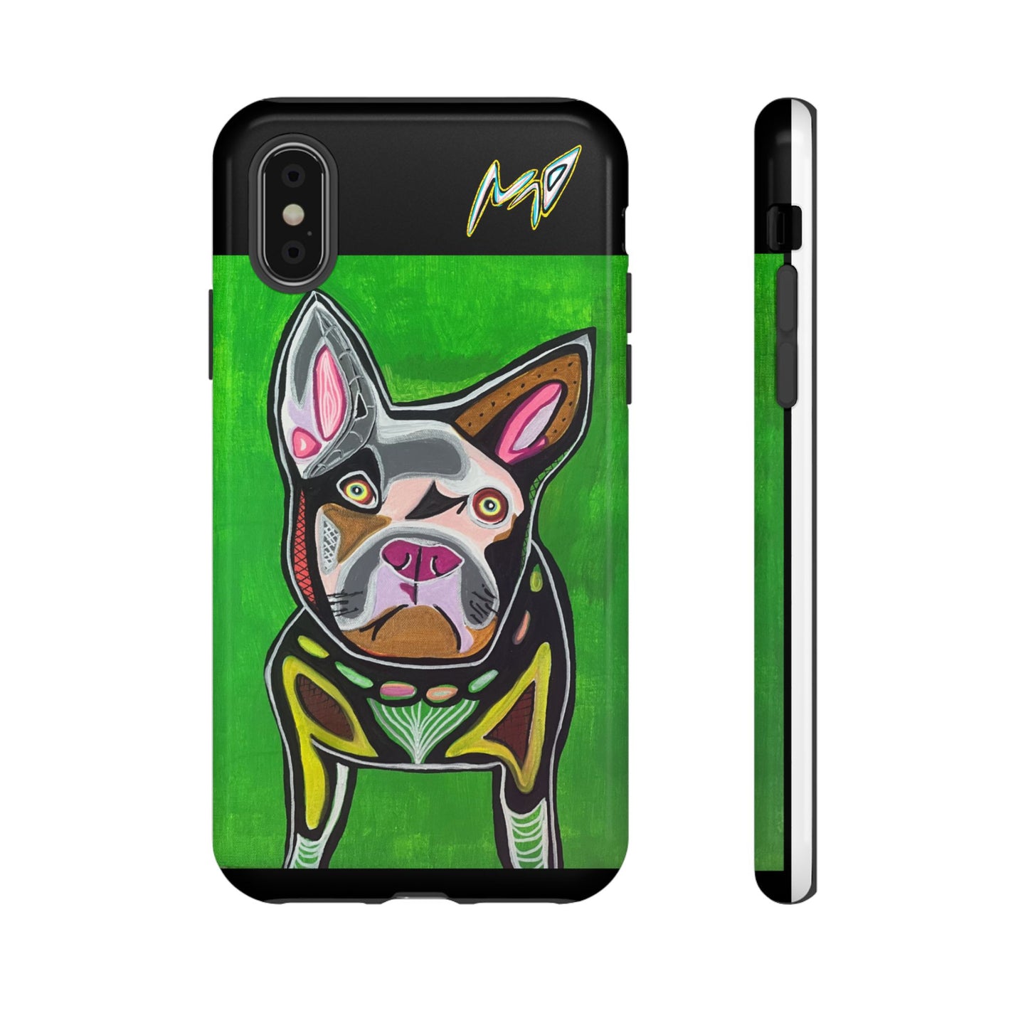 FRENCHIE  Art Phone Case – Colorful Pop Dog iPhone Cover