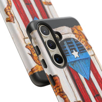 Puerto Rican Flag Phone Case - Rustic Coquí Door Design Tough Case