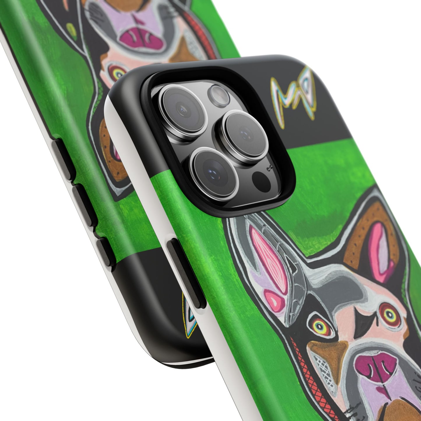FRENCHIE  Art Phone Case – Colorful Pop Dog iPhone Cover