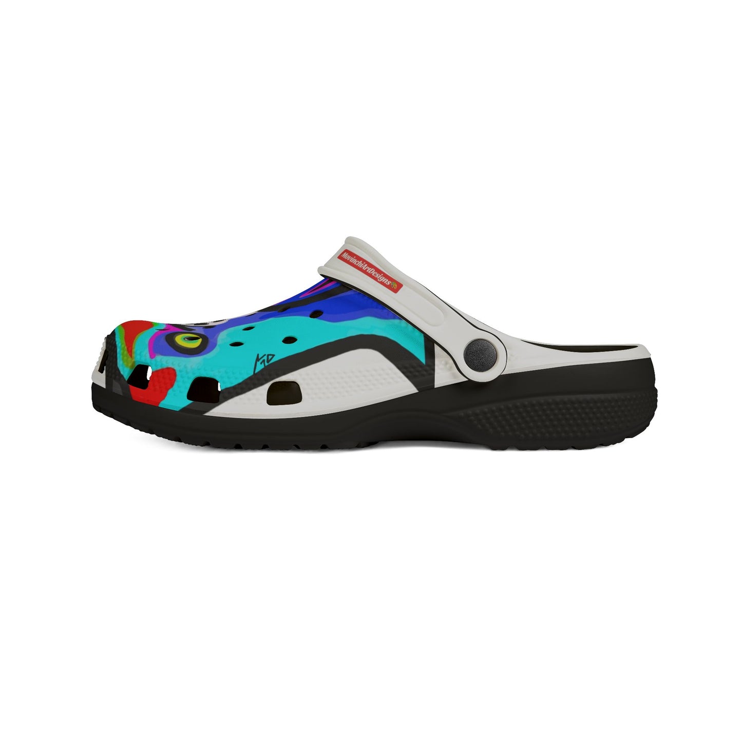 MONET2.0  Colorful Abstract Art EVA Clogs — Vibrant Summer Slip-On Shoes