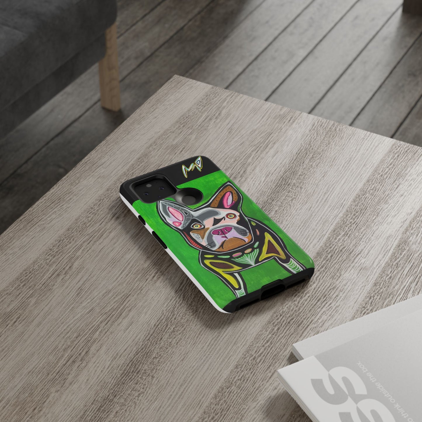 FRENCHIE  Art Phone Case – Colorful Pop Dog iPhone Cover