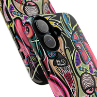 Abstract Graffiti DEPRESSION2.0 Phone Case — Colorful Street Art Tough Cases