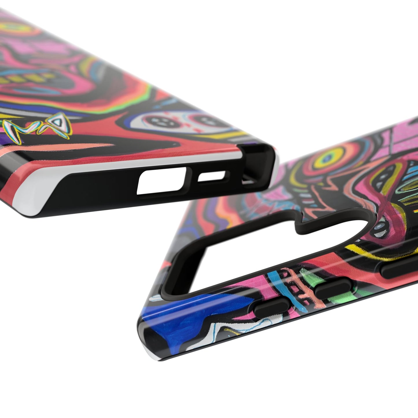 CRAZY Graffiti Phone Case — Colorful Street Art Protective Cover