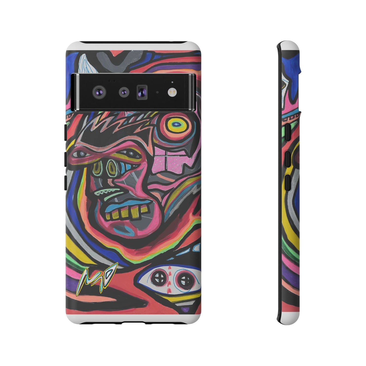 CRAZY Graffiti Phone Case — Colorful Street Art Protective Cover