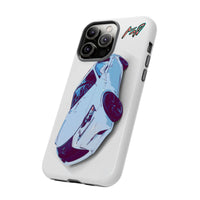 Melvin White Sports Car Phone Case - Retro Pop Art Supercar Protective Tough Case