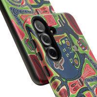Abstract AFTERLIFE Phone Case — Bold Psychedelic Music Art