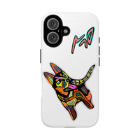 HUSKY  Colorful Abstract Dog Phone Case — 'MAD' Signature Protective Case