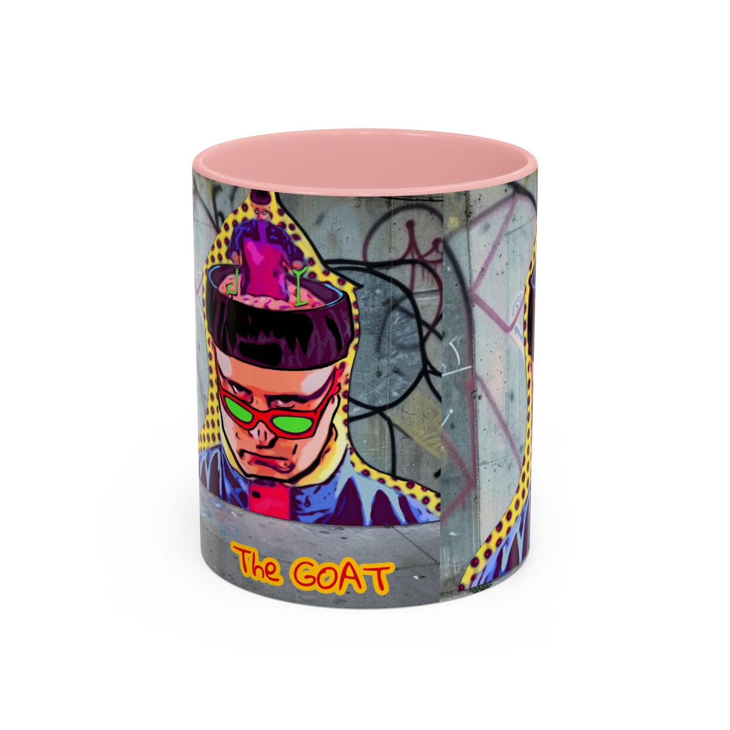 OLIVER TREE "the GOAT".   Graphic Coffee Mug – Pop Art Streetwear Design (11/15oz)