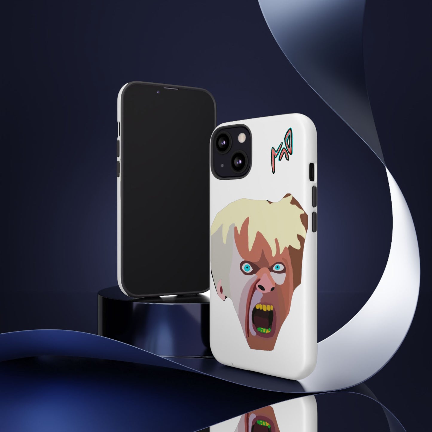 KAREN.  Phone Case — Retro Horror Face Graphic ("Tough Cases")