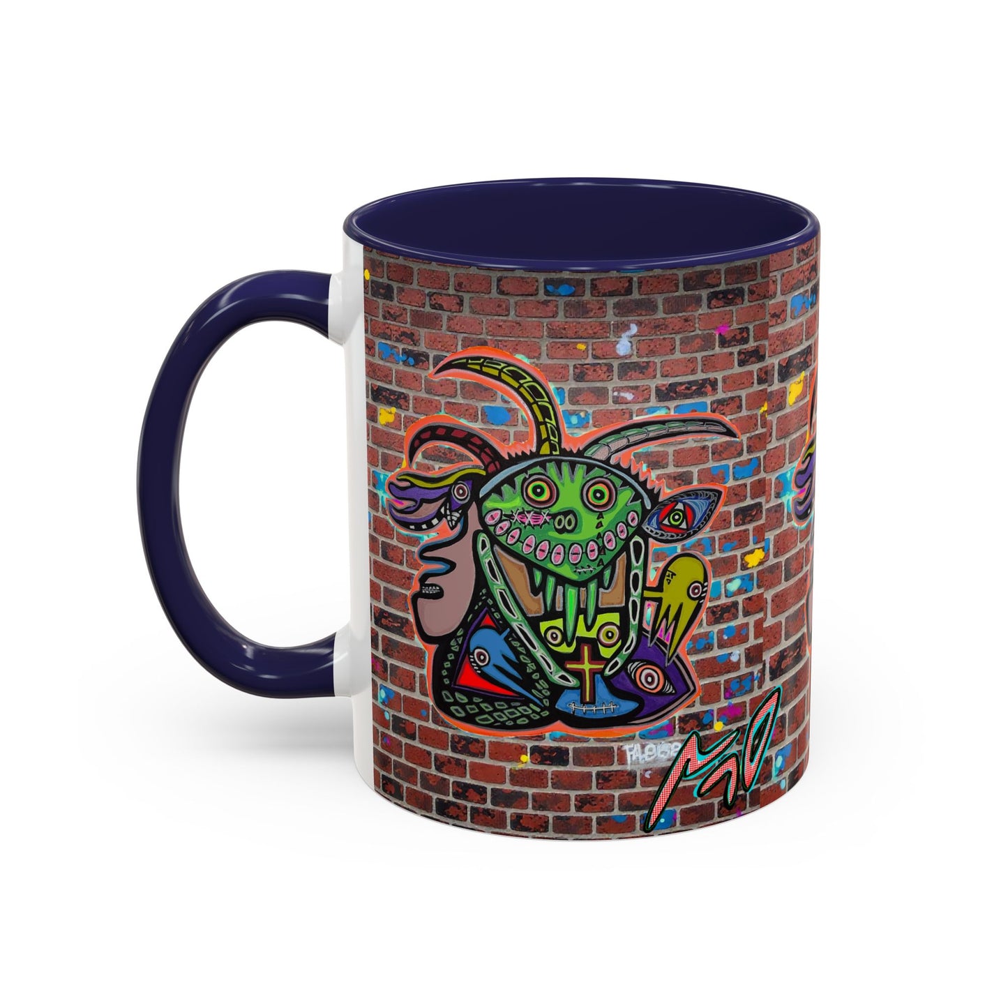 RYDER3.0 Graffiti Street Art Coffee Mug — Colorful Urban Monster Design (11/15oz)