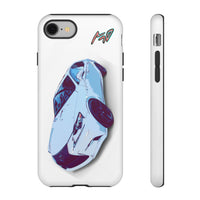 Melvin White Sports Car Phone Case - Retro Pop Art Supercar Protective Tough Case