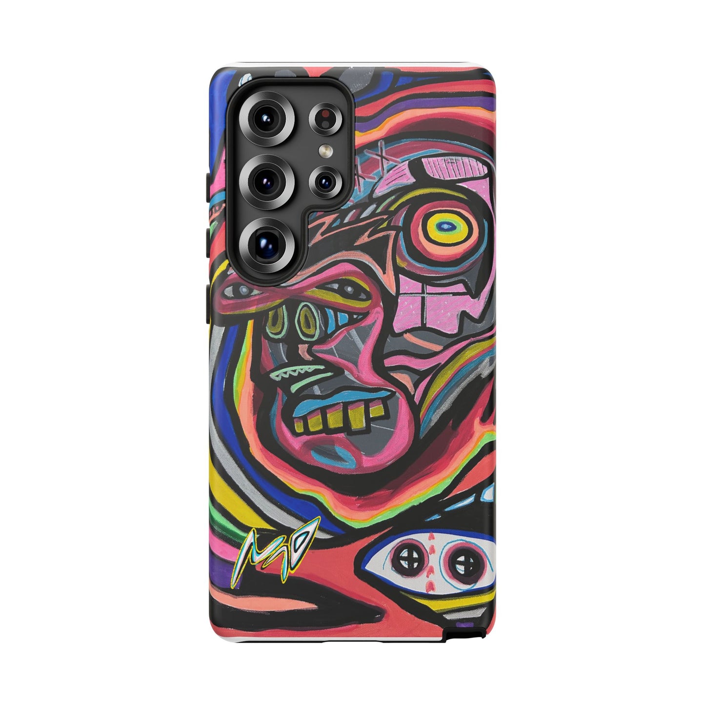 CRAZY Graffiti Phone Case — Colorful Street Art Protective Cover