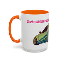 R34  Racing Skyline Accent Coffee Mug — Fast Car Drift Design (11/15oz)