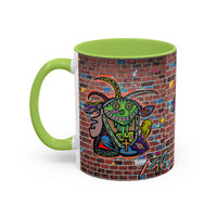 RYDER3.0 Graffiti Street Art Coffee Mug — Colorful Urban Monster Design (11/15oz)