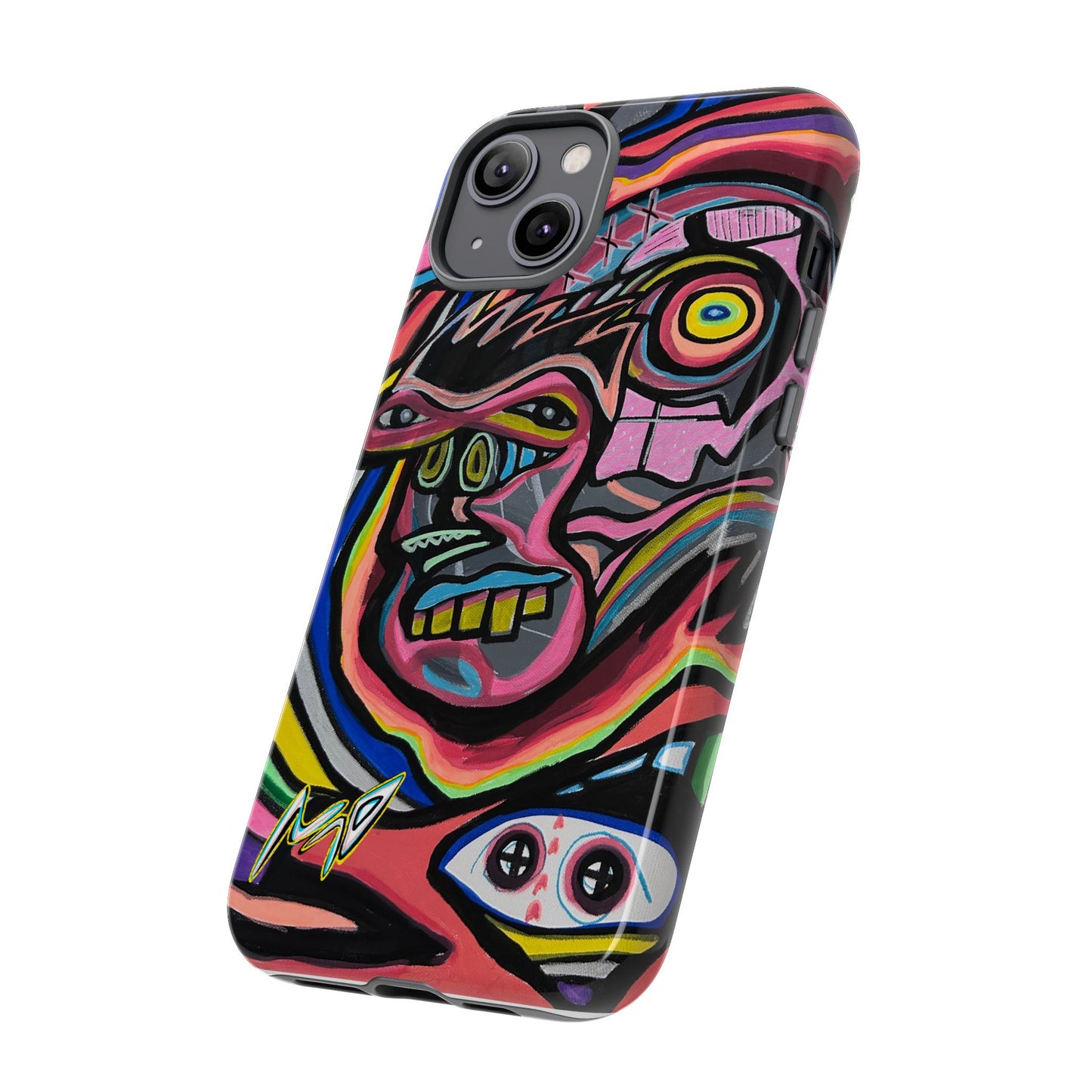 CRAZY Graffiti Phone Case — Colorful Street Art Protective Cover
