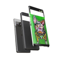 FRENCHIE  Art Phone Case – Colorful Pop Dog iPhone Cover