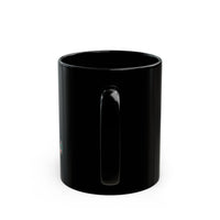 Art Whale Black Ceramic Mug — MovinchiArtDesigns Logo Coffee Cup (11oz & 15oz)