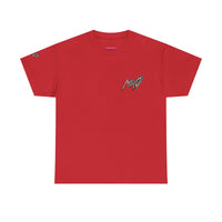 Graphic Tee — Colorful CRAZY TUNA  Illustration Back Print Tee