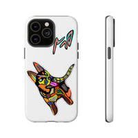 HUSKY  Colorful Abstract Dog Phone Case — 'MAD' Signature Protective Case