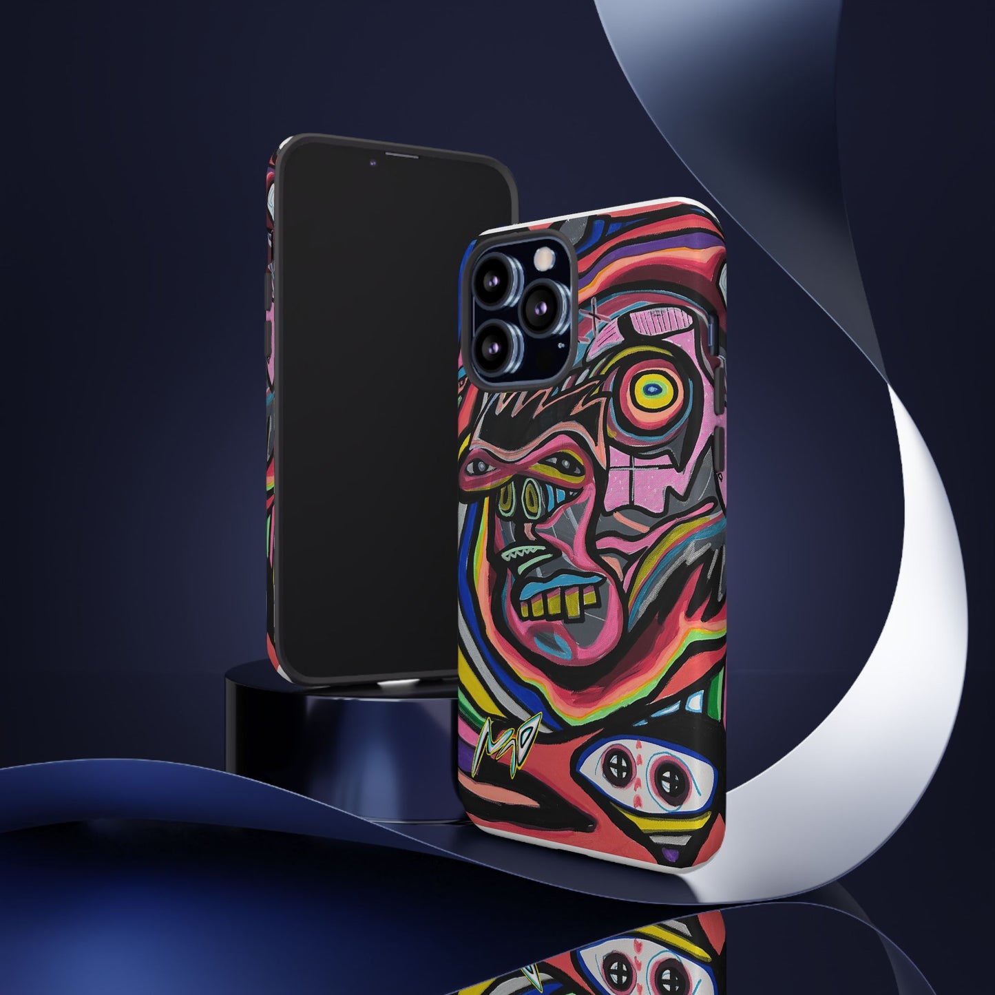 CRAZY Graffiti Phone Case — Colorful Street Art Protective Cover