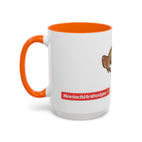 COQUI.  Frog Accent Coffee Mug — Cute Woodland Tree Frog Design (11/15 oz)