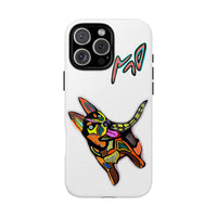 HUSKY  Colorful Abstract Dog Phone Case — 'MAD' Signature Protective Case
