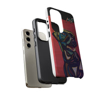 Colorful Pit LABRADOR Tough Phone Case — Vibrant Pop Art Dog Design