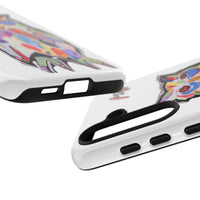 Colorful Owl Phone Case — Artistic Owl Illustration Tough Case