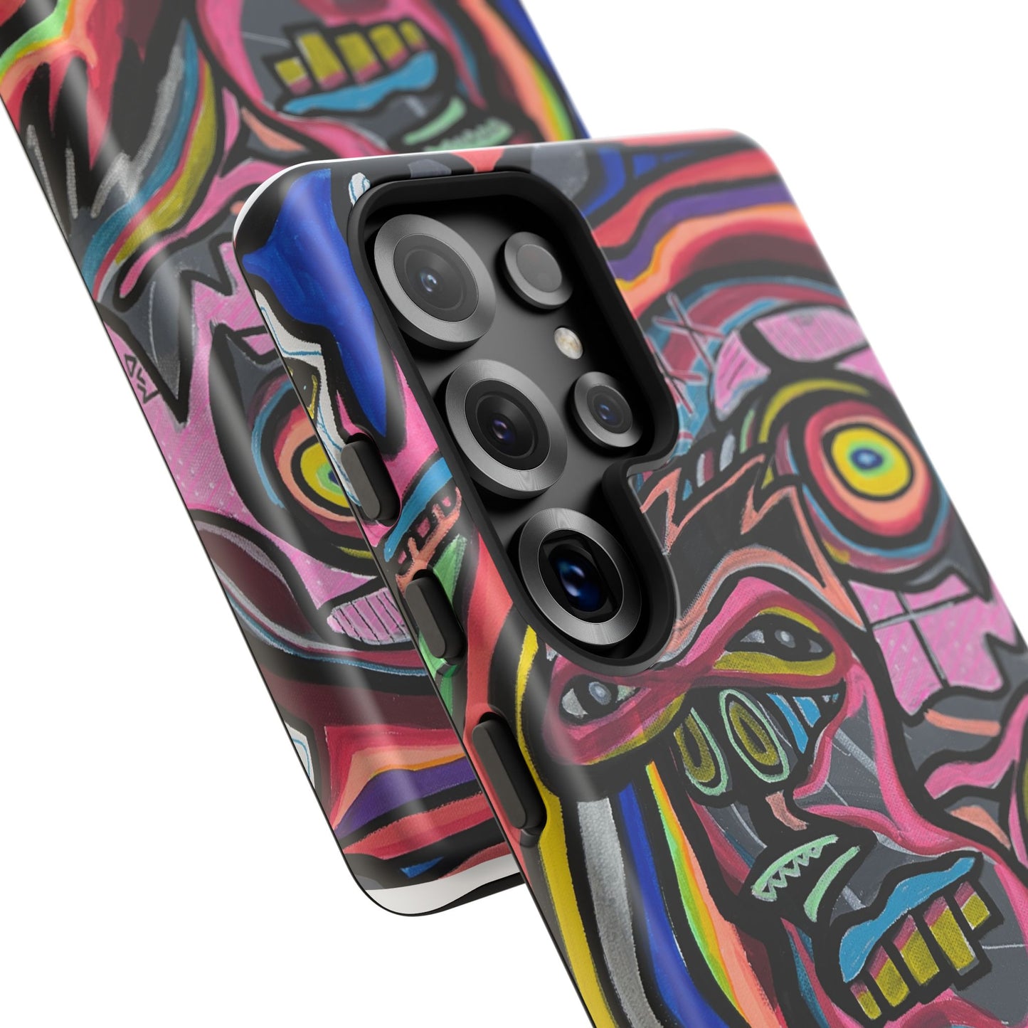 CRAZY Graffiti Phone Case — Colorful Street Art Protective Cover