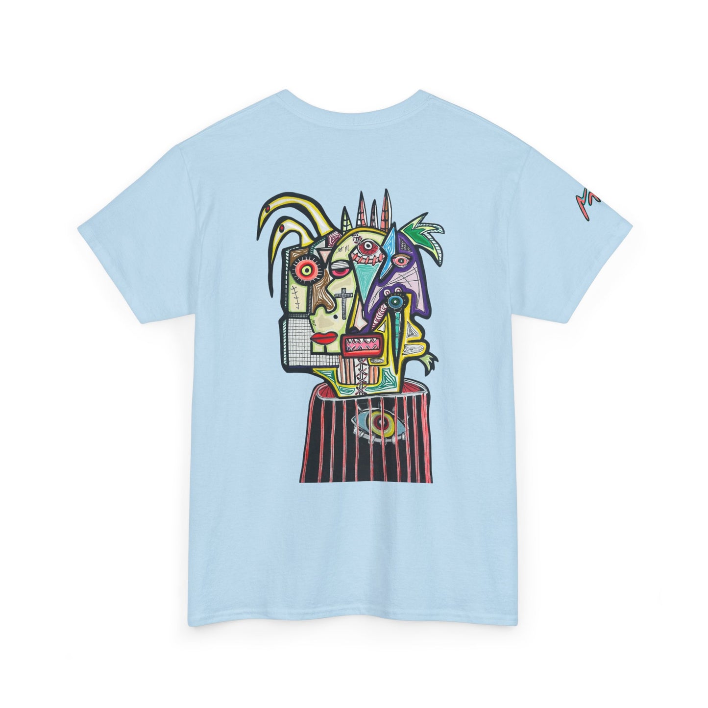 THE PERFECT  Portrait T‑Shirt — Colorful Spaniel Graphic Tee