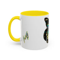 Colorful Butterfly Coffee Mug — Vibrant Monarch Art Accent Mug (11/15oz)
