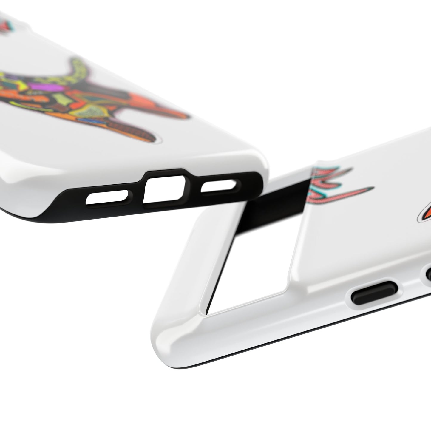 HUSKY  Colorful Abstract Dog Phone Case — 'MAD' Signature Protective Case