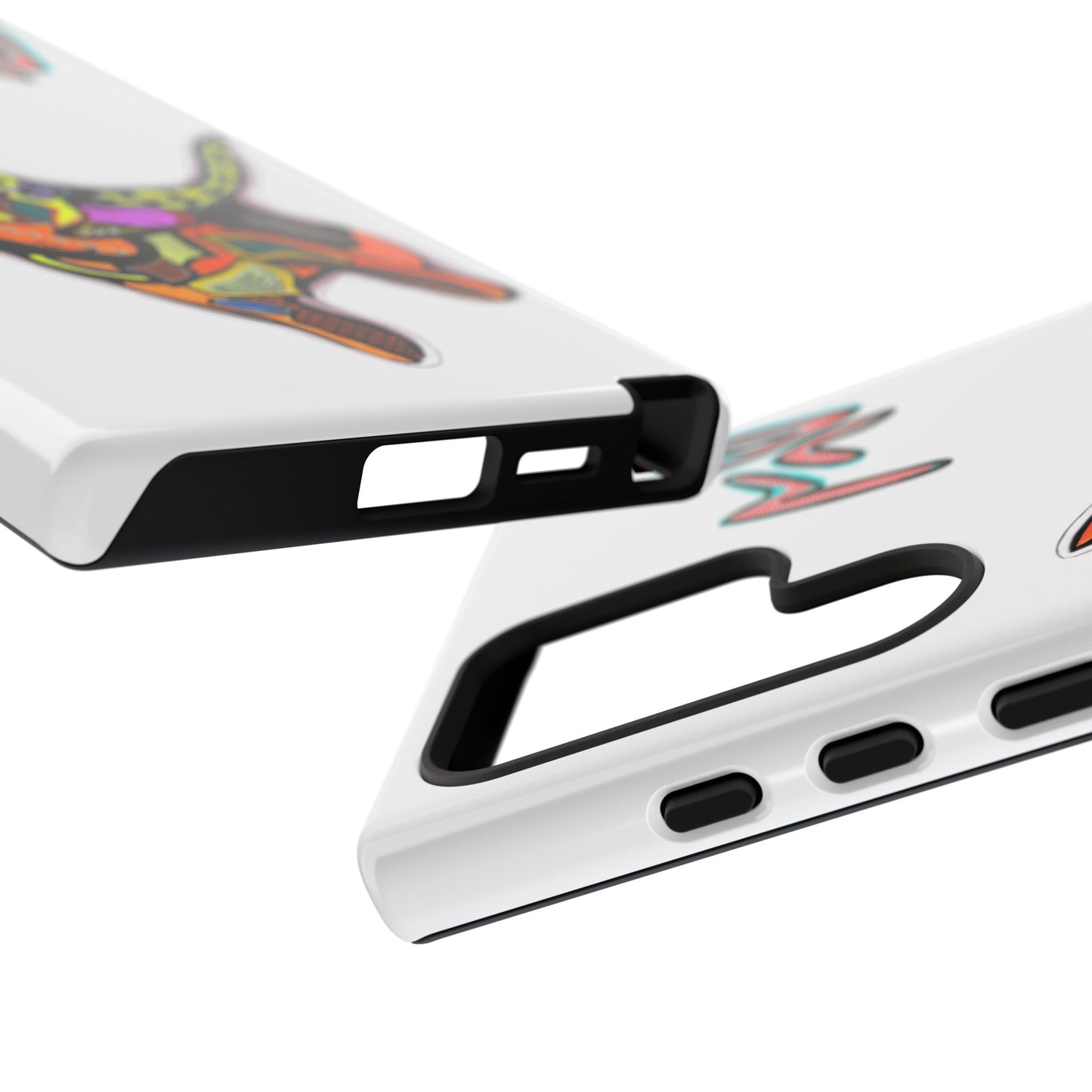 HUSKY  Colorful Abstract Dog Phone Case — 'MAD' Signature Protective Case