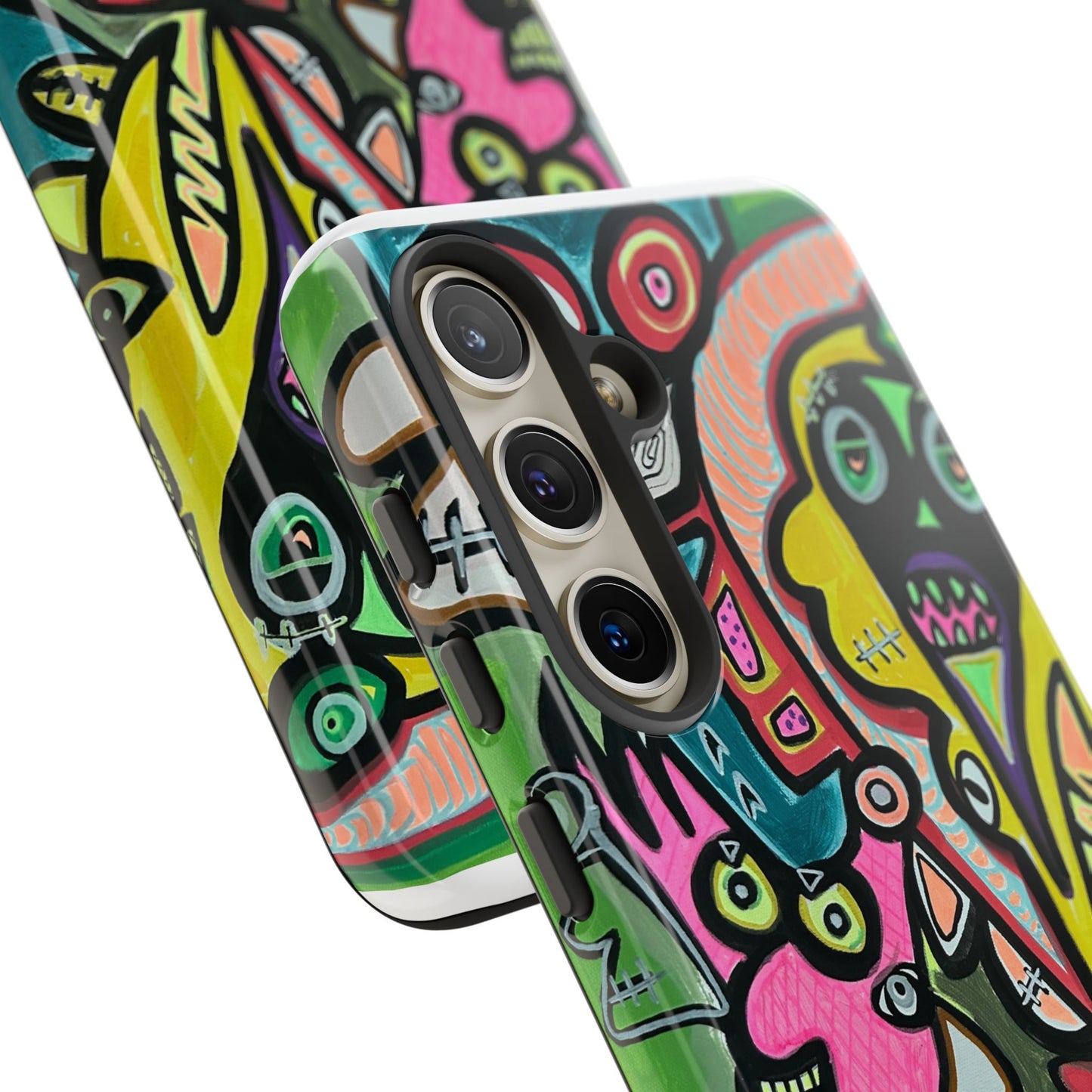 CONCERT  Abstract Graffiti Phone Case — Colorful Street Art Tough Cases