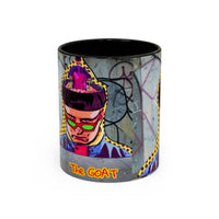 OLIVER TREE "the GOAT".   Graphic Coffee Mug – Pop Art Streetwear Design (11/15oz)
