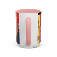 SAN SEBASTIAN.  Colorful Street Scene Accent Coffee Mug — Vibrant Urban Art Ceramic Mug (11/15oz)
