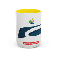 AERIAL.   Wave Accent Coffee Mug — Watersports Lover Gift