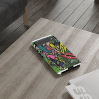 CONCERT  Abstract Graffiti Phone Case — Colorful Street Art Tough Cases