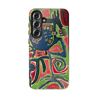Abstract AFTERLIFE Phone Case — Bold Psychedelic Music Art