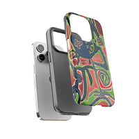 Abstract AFTERLIFE Phone Case — Bold Psychedelic Music Art