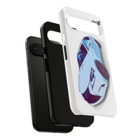 Melvin White Sports Car Phone Case - Retro Pop Art Supercar Protective Tough Case