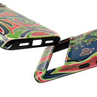 Abstract AFTERLIFE Phone Case — Bold Psychedelic Music Art