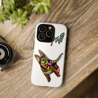 HUSKY  Colorful Abstract Dog Phone Case — 'MAD' Signature Protective Case
