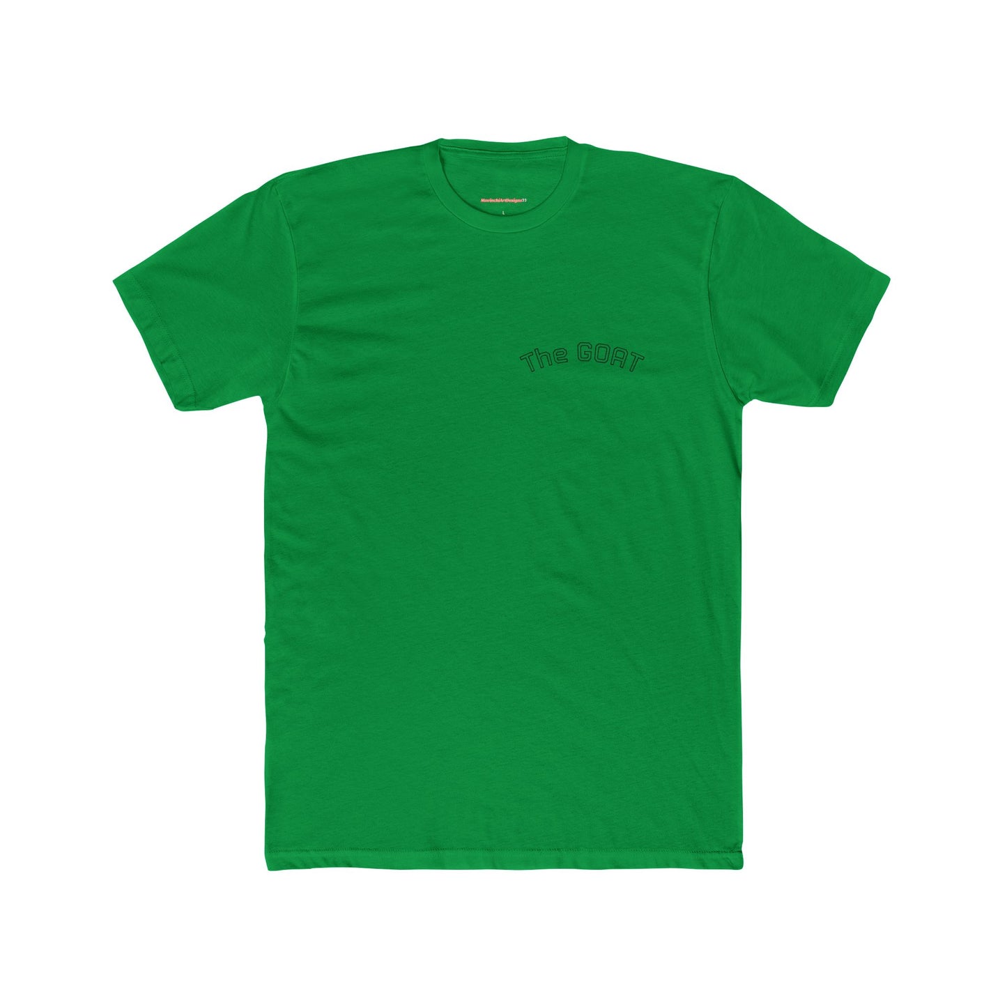 OLIVER TREE "The GOAT" Graphic Tee — Retro Pixel Art Back Print