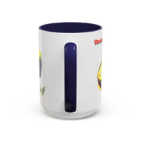 GALLARDO.  Sports Car Coffee Mug — Yellow Supercar Accent Mug (11/15oz)
