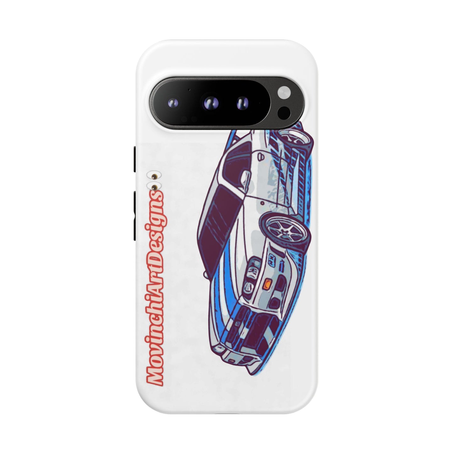 Retro Skyline r34 Phone Case — Vintage Sports Car Graphic