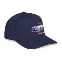 Racing Skyline Embroidered Cap — Vintage GT Sports Car Hat