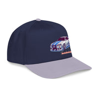 Racing Skyline Embroidered Cap — Vintage GT Sports Car Hat