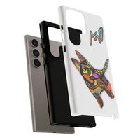 HUSKY  Colorful Abstract Dog Phone Case — 'MAD' Signature Protective Case